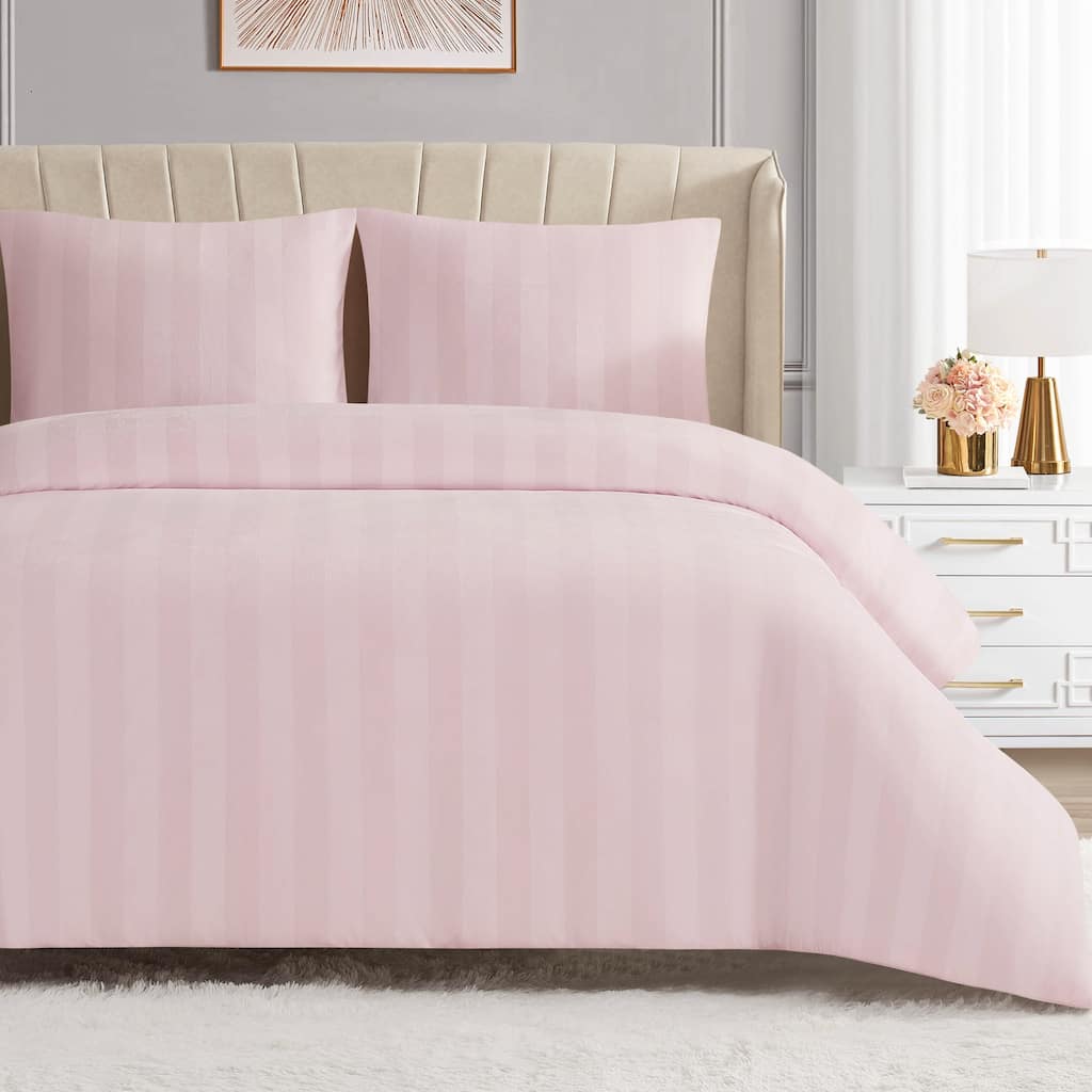 Juicy Couture Jenny Velour Striped Jacquard Comforter Sets
