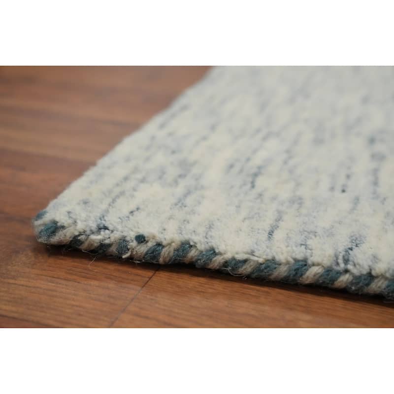 Hand Knotted Oriental 100% Wool Carpet Tribal Animal Pictorial Beige & Ivories Gabbeh Area Rug - 9' 10'' X 9' 10''