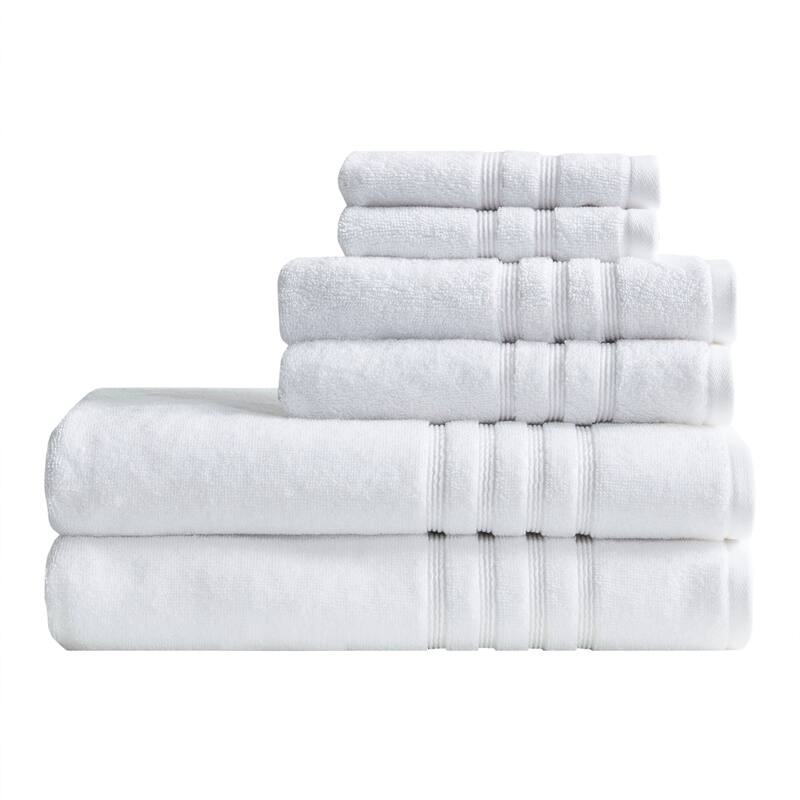 Madison Park Nurture Sustainable Antimicrobial Bath Towel 6 Piece Set