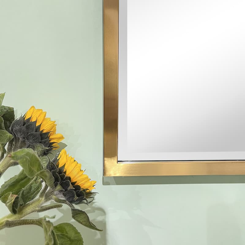 Blakley Rectangle Metal Wall Mirror
