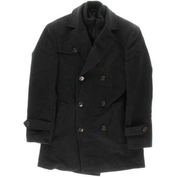 ralph lauren men's double breasted pea coat