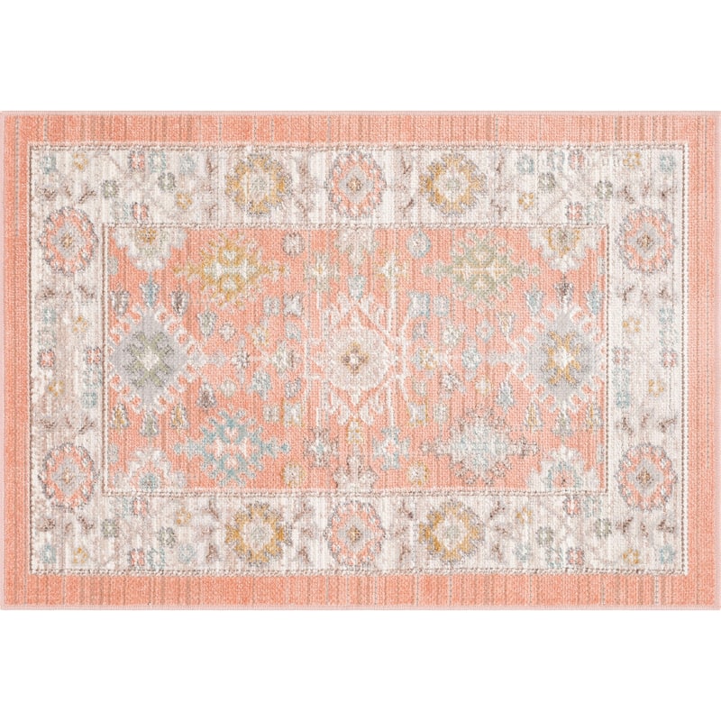Crosswood Ellen Traditional Floral Indoor Polyester Area Rug