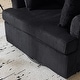 preview thumbnail 12 of 26, Corduroy Living Room Swivel Accent Chair