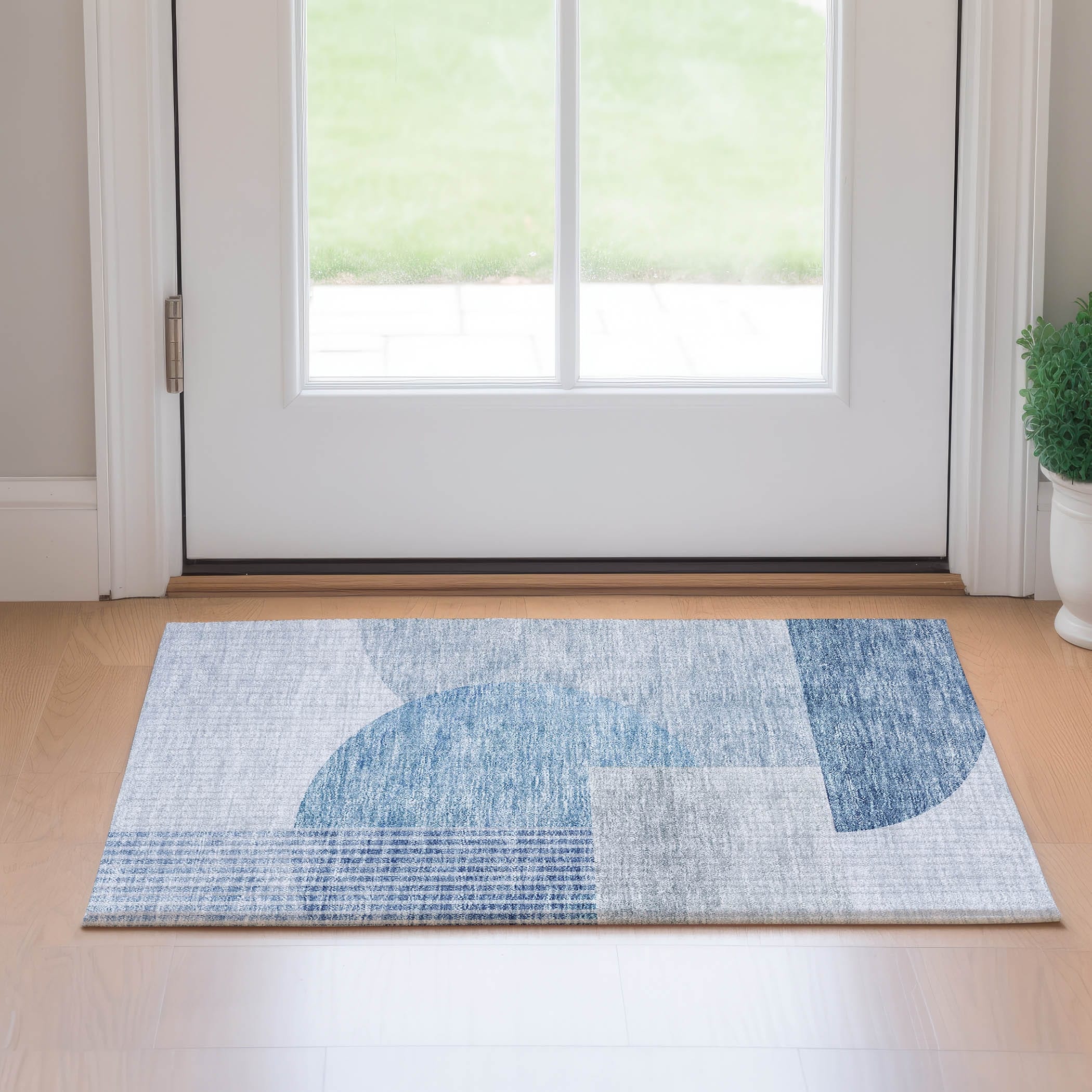 Premium Washable Super Soft Modern Deco Mayfield Rug