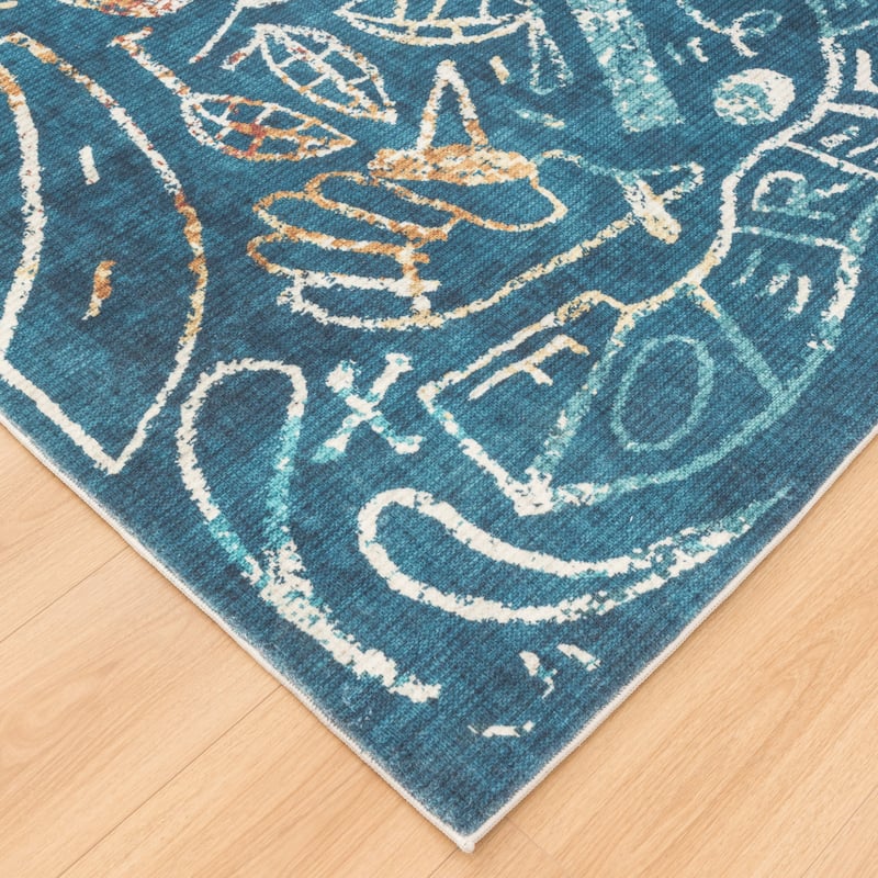 Katie Merz SPORTSGLYPHS Golf Area Rug