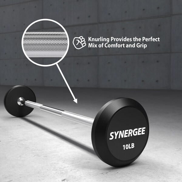 pre weighted barbell