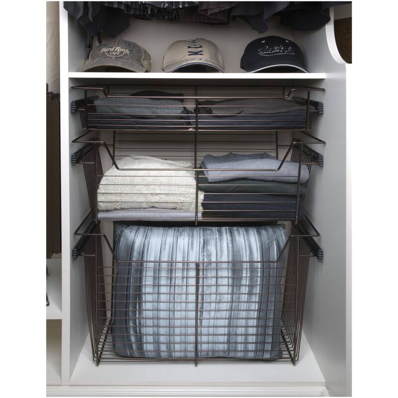 Rev-A-Shelf Sidelines 24" Wide x 10" High Pull Out Basket