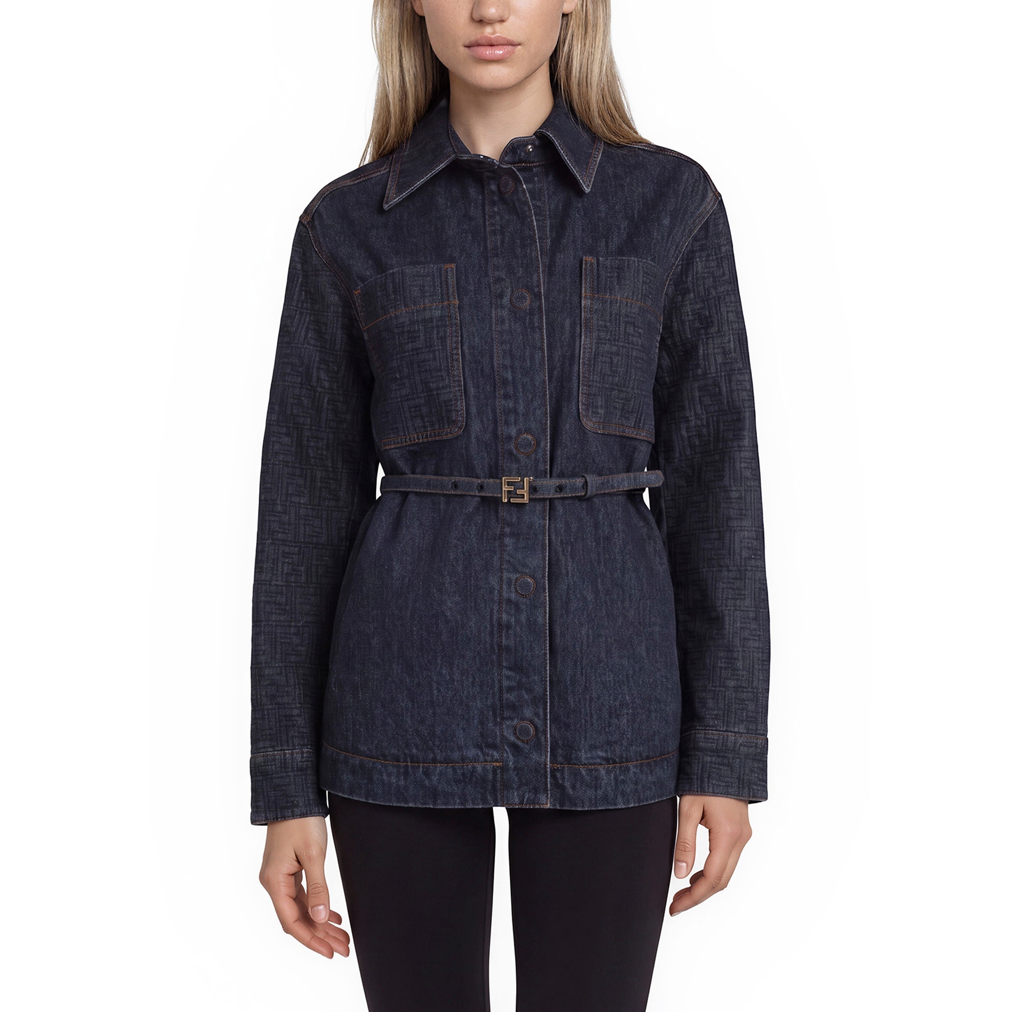 Fendi Denim Go-To Jacket - 42