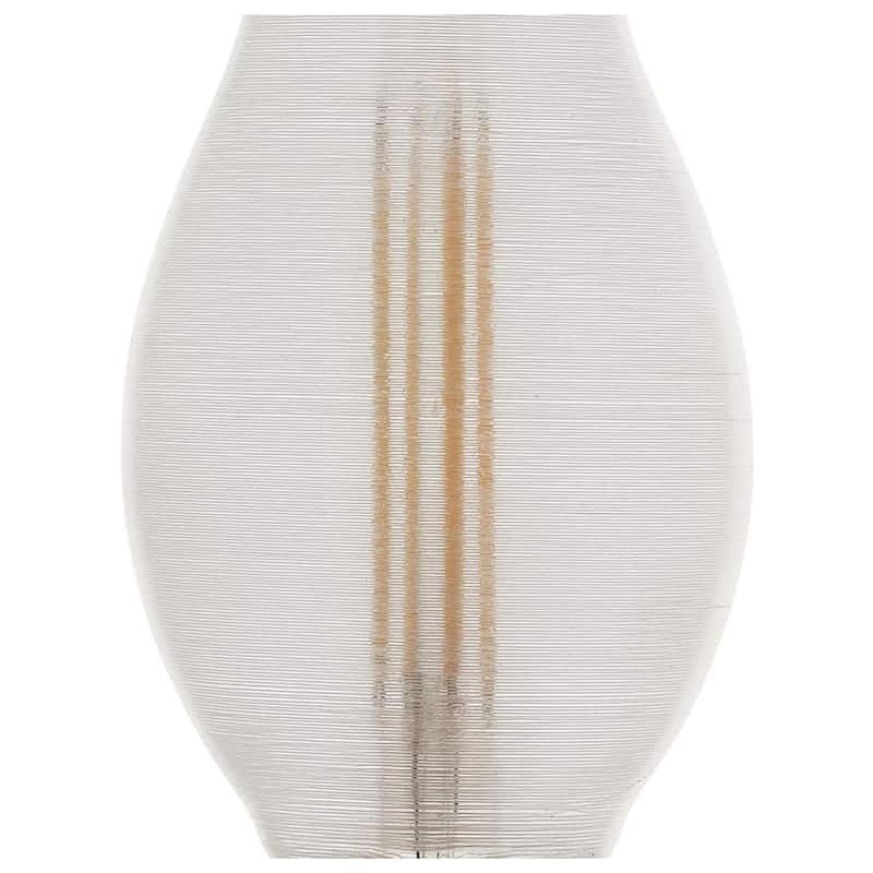 Westinghouse Lighting 6.5-Watt (60-Watt Equivalent) Clear Spun-Satin Glowescent H19 Dimmable LED Light Bulb, Medium Base, 6 Pack