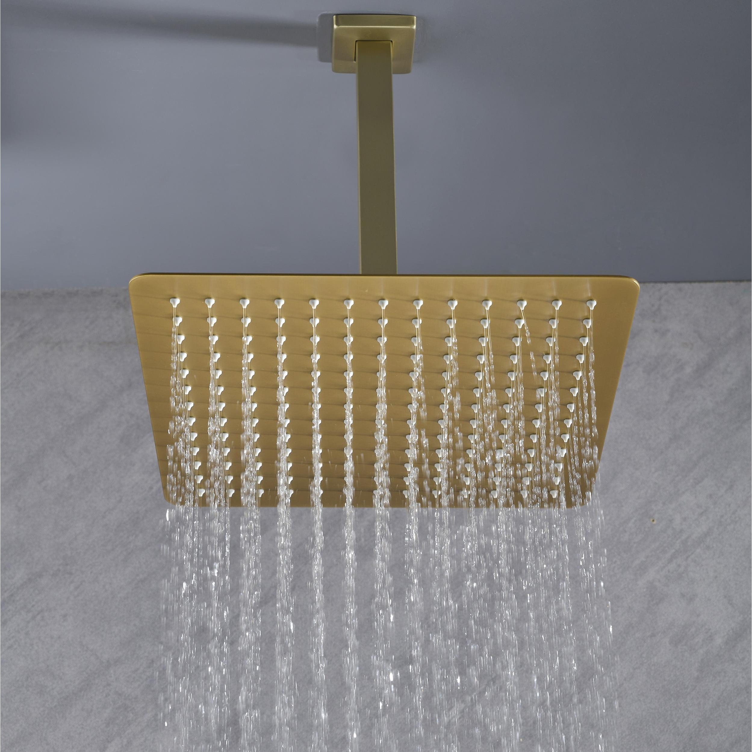 Bathroom Luxury High Pressure Waterfall Rain Shower Head