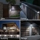 preview thumbnail 8 of 20, 2 Pack LED Solar Security Light with Motion Sensor, Outdoor Flood Wall Sconce