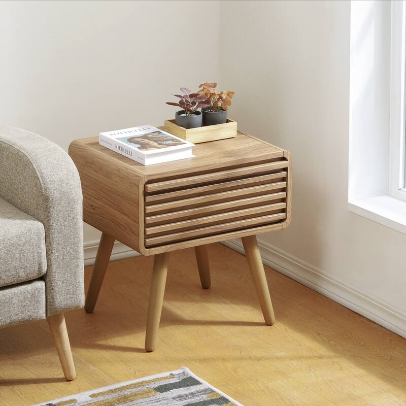 NPD Furniture Wilson Slat Side / End Table