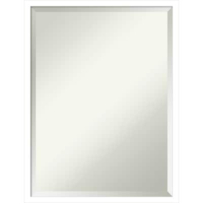 Beveled Wood Wall Mirror - Svelte Frame