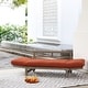 preview thumbnail 42 of 48, Cambridge Casual West Lake Convertible Wood Outdoor Sofa Daybed
