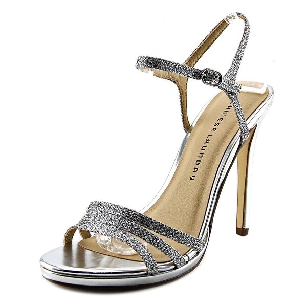 chinese laundry silver sandals