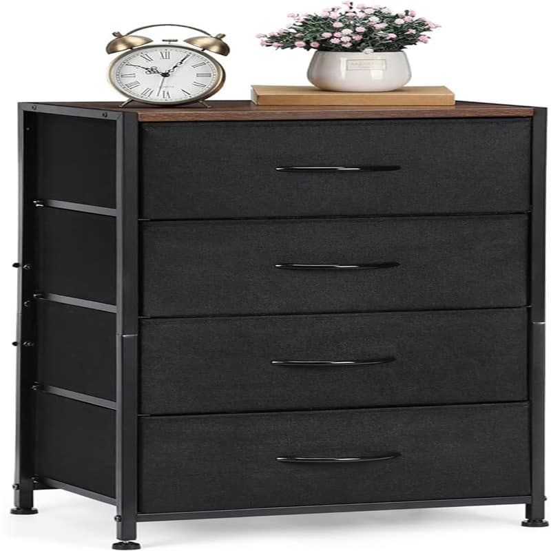 Small Chests of Drawers for Closet - Black
