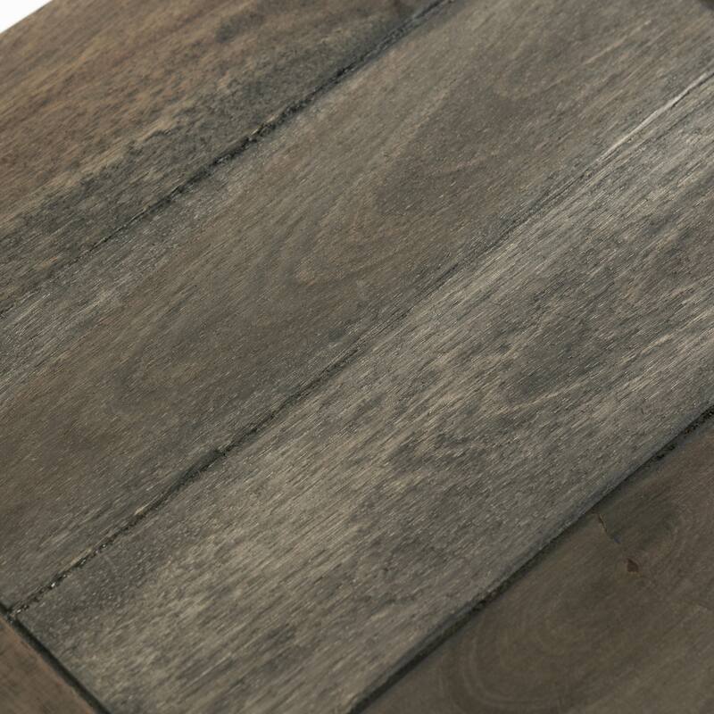 Rectangular Teak Wood Outdoor side Table for Patio