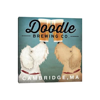 iCanvas "Doodle Brewing Co." by Ryan Fowler Canvas Print