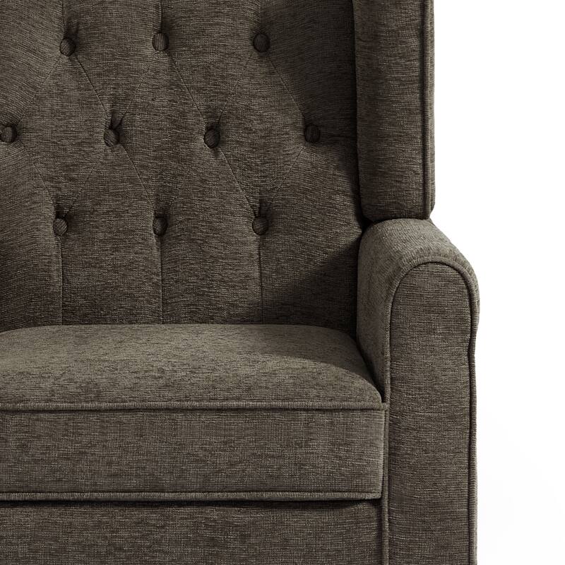 Modern Classic Button Tufted Accent Chair Upholstered Armchair