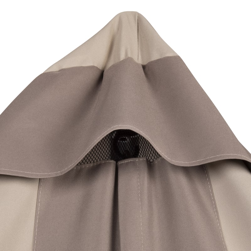 Modern Leisure Monterey Patio Egg Chair Cover, 45"L X 42"W X 75"H, Beige - 45" x 42" x 75"