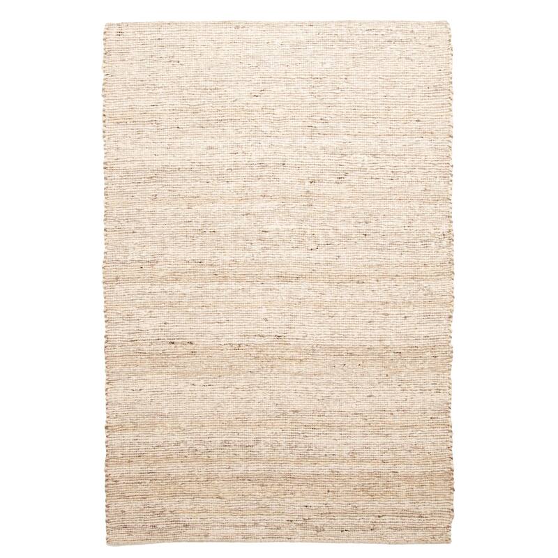 ECARPETGALLERY Braid weave Sienna Tan Wool Rug - 5'3 x 7'11