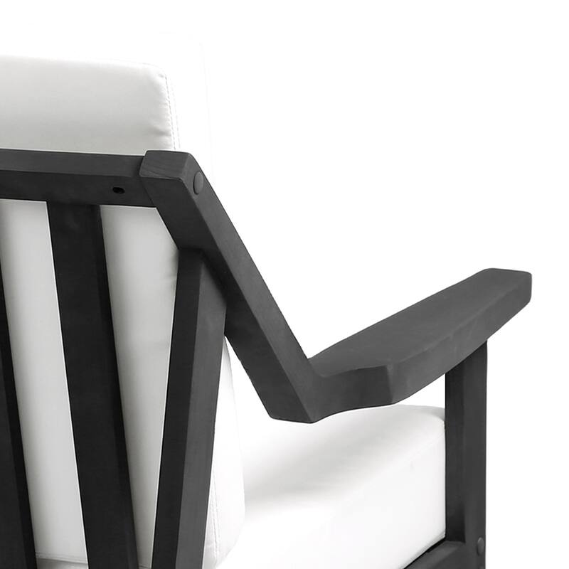 Outdoor Conversation Set Patio Cushioned Chair, Loveseat with Tables