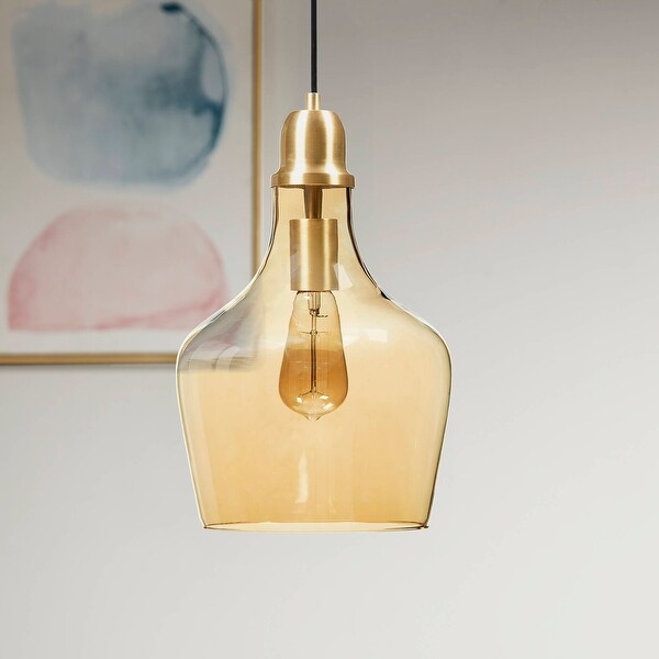 Abalone glass pendant light discount