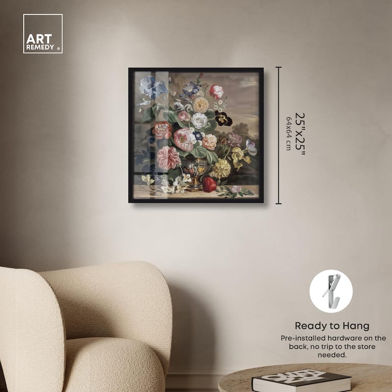 Classical Dream Vase II Shadowbox by Art Remedy
