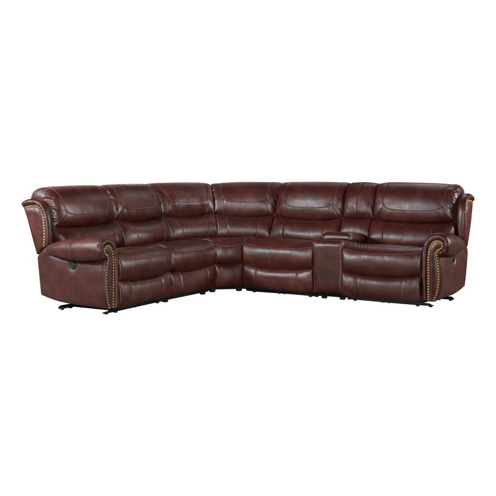 Hyde Park 6-Piece Recliner Sectional