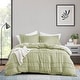 preview thumbnail 35 of 159, Chelsea Square Evans Pinch Pleated Soft Washed Boho Duvet Cover Set