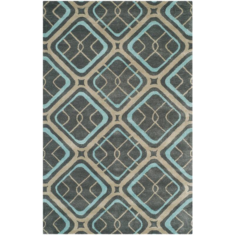 SAFAVIEH Handmade Soho Katelynn N.Z. Wool/ Viscose Rug