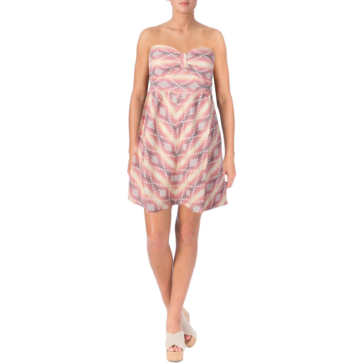 roxy strapless dress