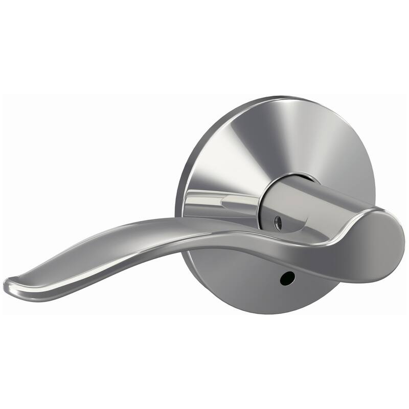 Schlage Custom Pennant Non-Turning Two-Sided Dummy Door Lever Set with