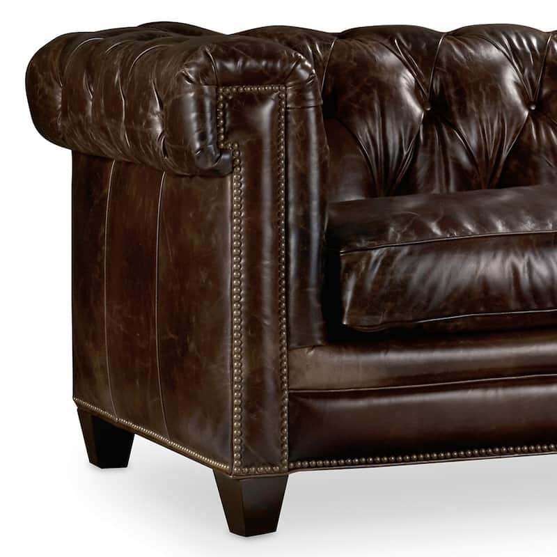 Chester Tufted Stationary Sofa - 94.5"W x 31.5"H x 41"D
