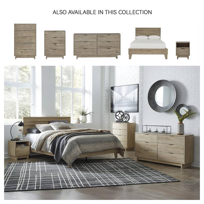 Signature Design by Ashley Oliah Brown Woodgrain Dresser