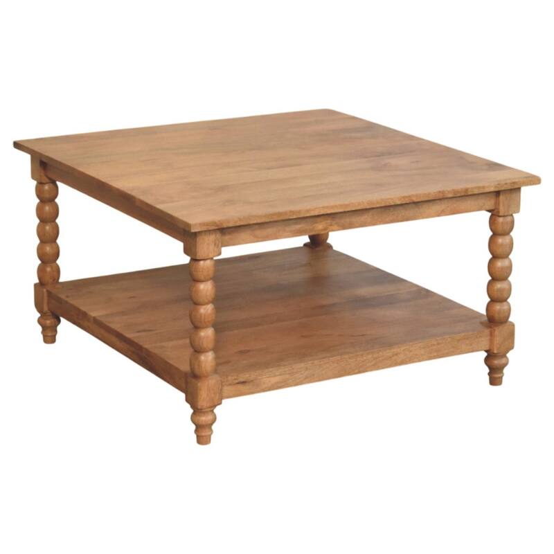 Artisan Furniture Solid Wood Barclay Teak Coffee Table , Brown