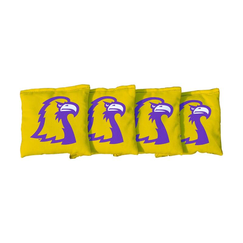 Tennessee Tech TTU Golden Eagles Yellow Cornhole Bags - Corn Filled