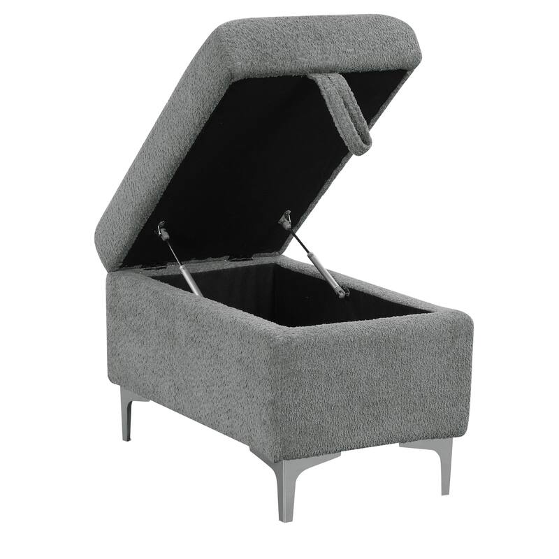 88.2" Chenille L-Shaped Sectional Sofa with Versatile Sofa Bed Design, Ample Storage Space, Two Cup Holders and USB Ports