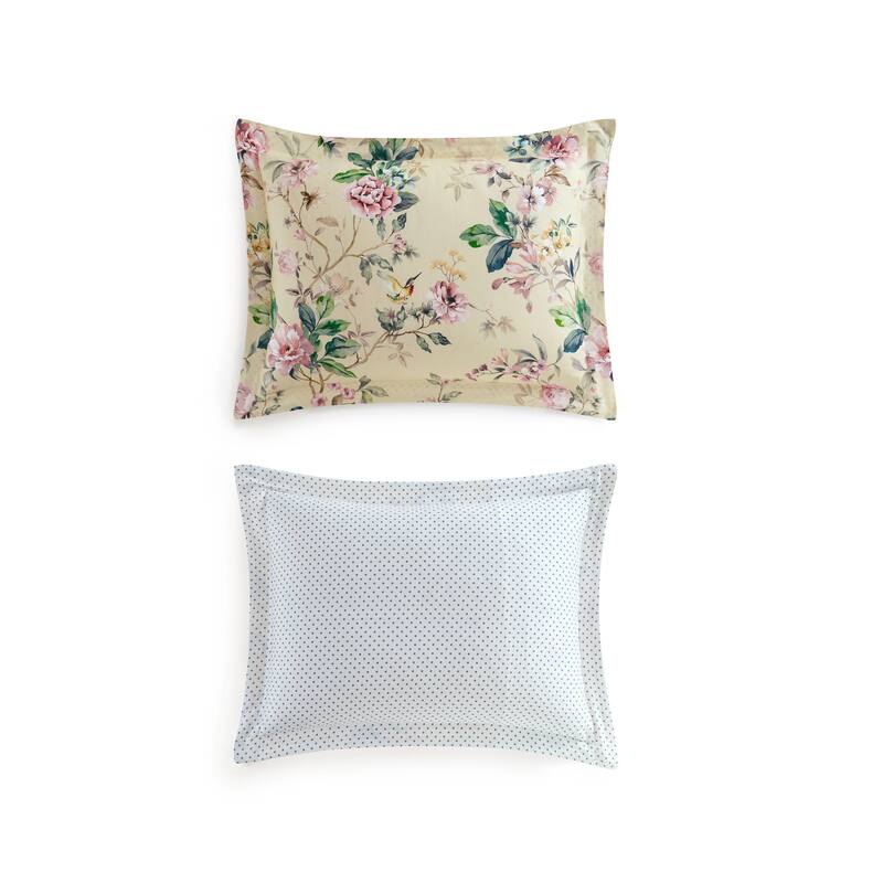 Martha Stewart Songbird Cotton Reversible Comforter Set