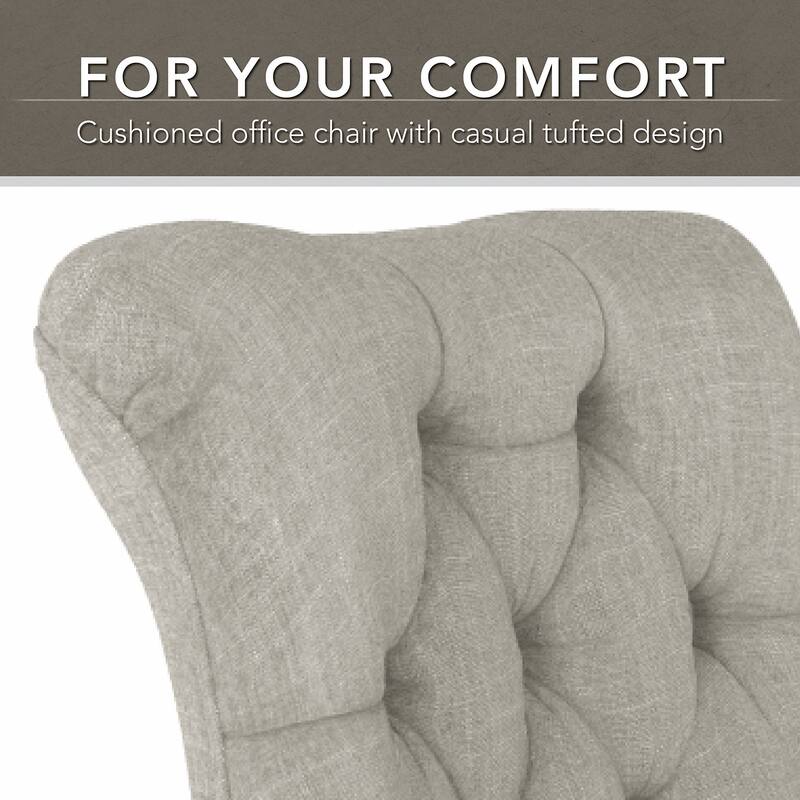 Key West Mid Back Tufted Office Chair by Bush Furniture
