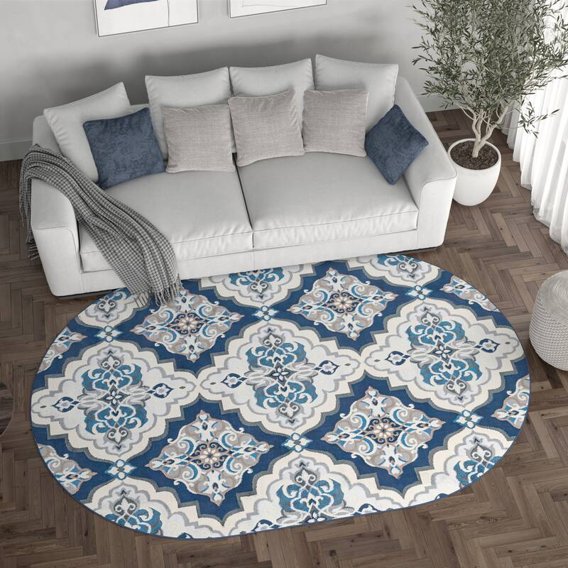 Carrington Global Floral & Botanical Indoor Area Rug