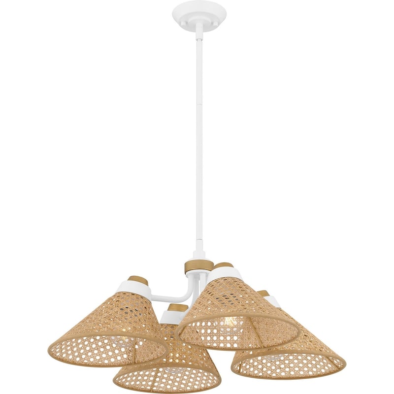 Quoizel Pendant Four Light Chandelier