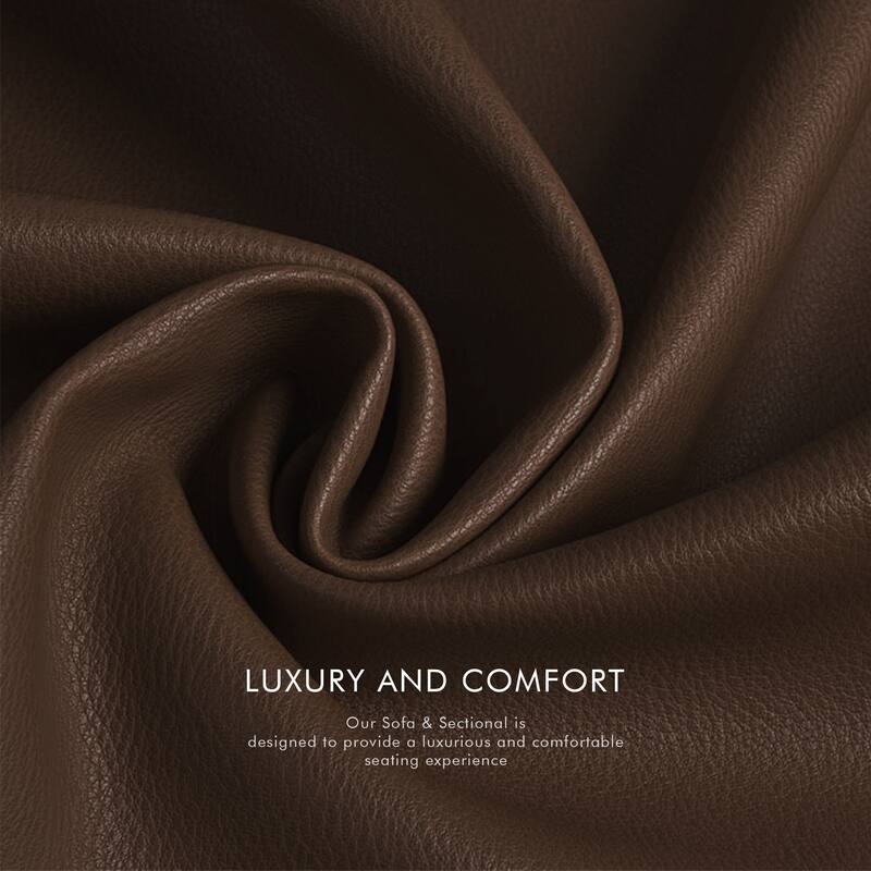 94.5'' W Faux Leather Dual-Power Oversized Width Seat Loveseat with Wireless Charging, Reading Light