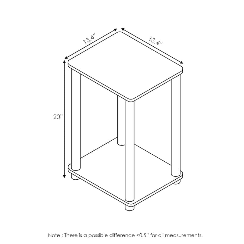 Furinno Turn-N-Tube Haydn End Table