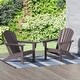 preview thumbnail 1 of 85, POLYTRENDS Altura Classic Poly Outdoor Adirondack Chair (Set of 2)