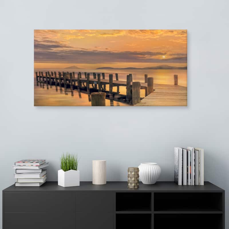 Reaching Out by Mike Calascibetta Canvas Art Print