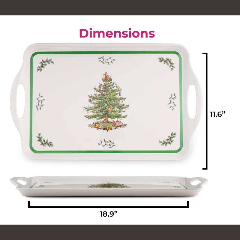 Pimpernel Christmas Trays Set
