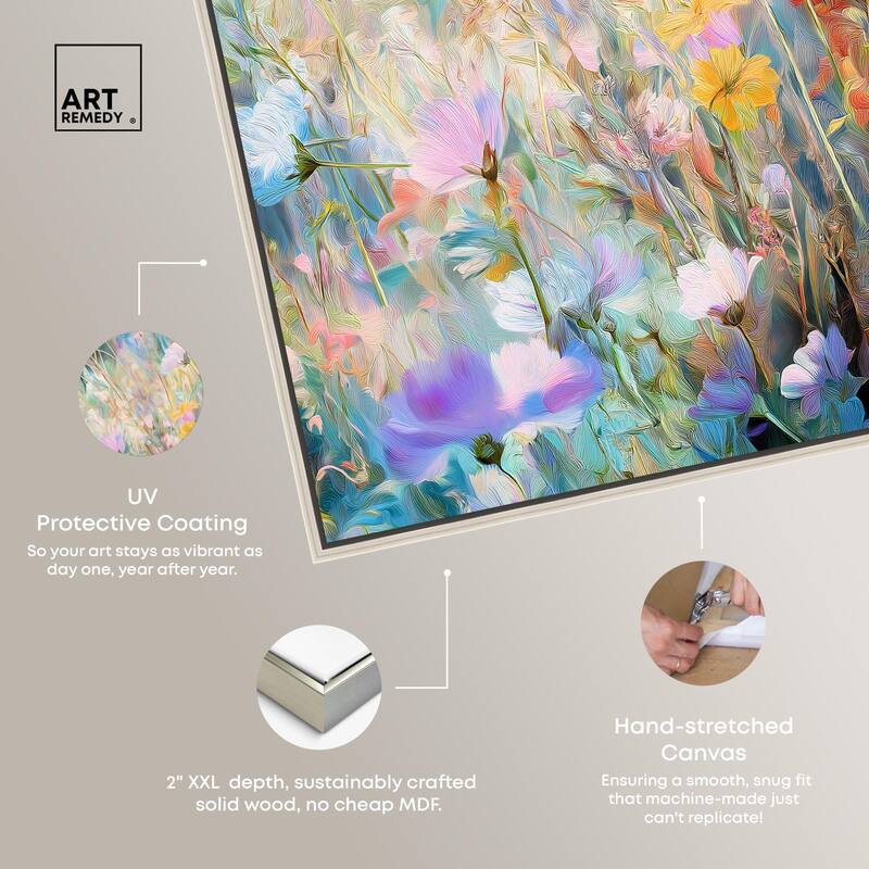 Cosmos Cascade Canvas by Art Remedy