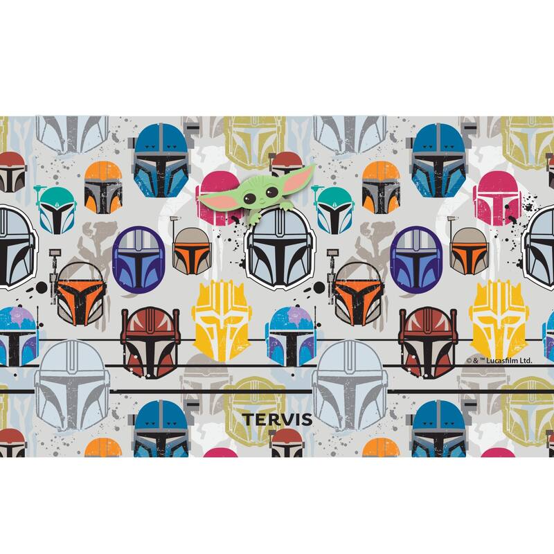 Tervis Traveler Star Wars The Mandalorian Peekaboo Triple Walled Insulated Travel Tumbler, Stainless Steel - 20oz