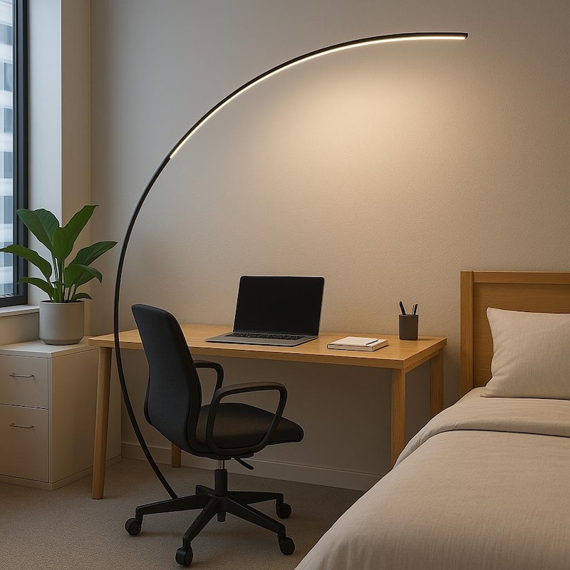 69" LED Arched Floor Lamp
